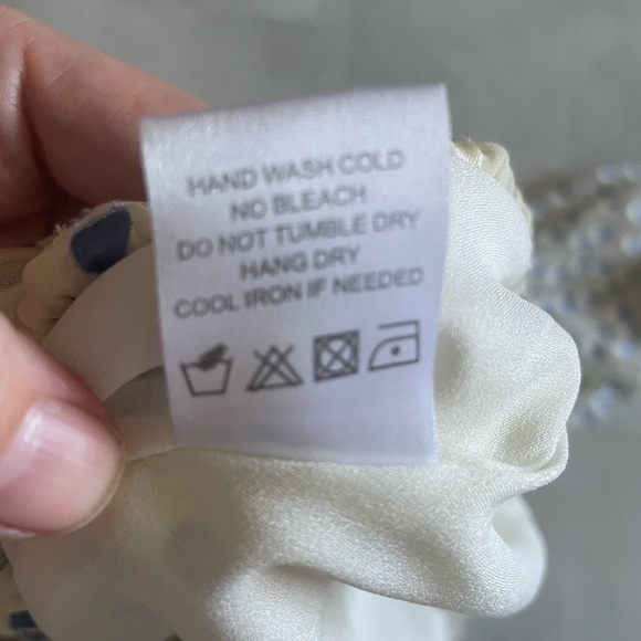 Lovers + Friends Oh Girl Top in Speckled Ocean Off the Shoulder Top - Medium - Picture 10 of 11